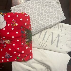 Pottery Barn Kids crib sheets